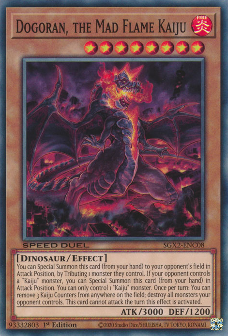 Dogoran, the Mad Flame Kaiju [SGX2-ENC08] Common | North Game Den