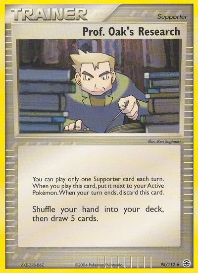 Prof. Oak's Research (98/112) [EX: FireRed & LeafGreen] | North Game Den