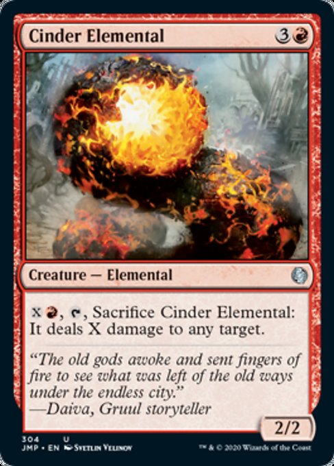 Cinder Elemental [Jumpstart] | North Game Den