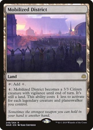 Mobilized District [War of the Spark Promos] | North Game Den