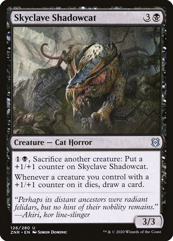 Skyclave Shadowcat [Zendikar Rising] | North Game Den