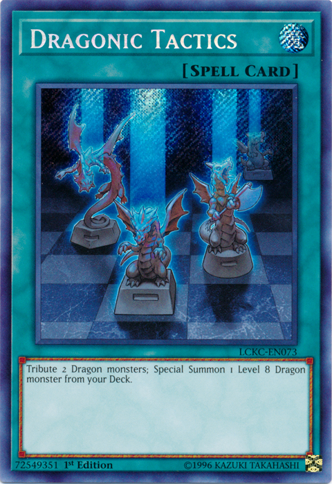 Dragonic Tactics [LCKC-EN073] Secret Rare | North Game Den