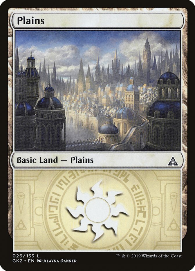 Plains (26) [Ravnica Allegiance Guild Kit] | North Game Den