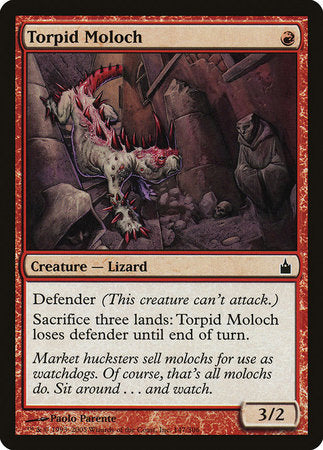 Torpid Moloch [Ravnica: City of Guilds] | North Game Den