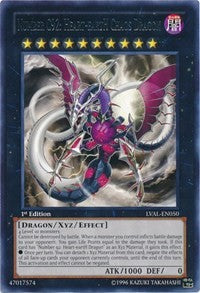 Number C92: Heart-eartH Chaos Dragon [LVAL-EN050] Rare | North Game Den