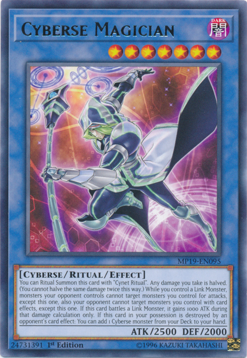 Cyberse Magician [MP19-EN095] Rare | North Game Den