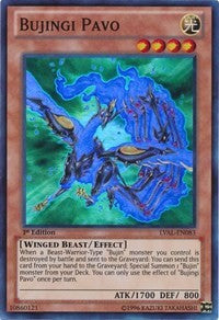 Bujingi Pavo [LVAL-EN083] Super Rare | North Game Den