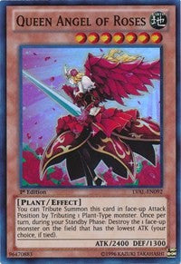 Queen Angel of Roses [LVAL-EN092] Super Rare | North Game Den