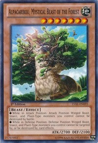 Alpacaribou, Mystical Beast of the Forest [LVAL-EN095] Common | North Game Den