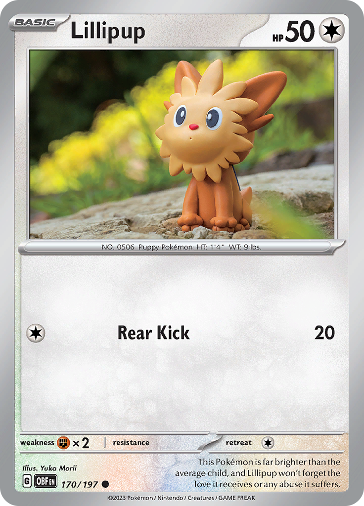 Lillipup (170/197) [Scarlet & Violet: Obsidian Flames] | North Game Den