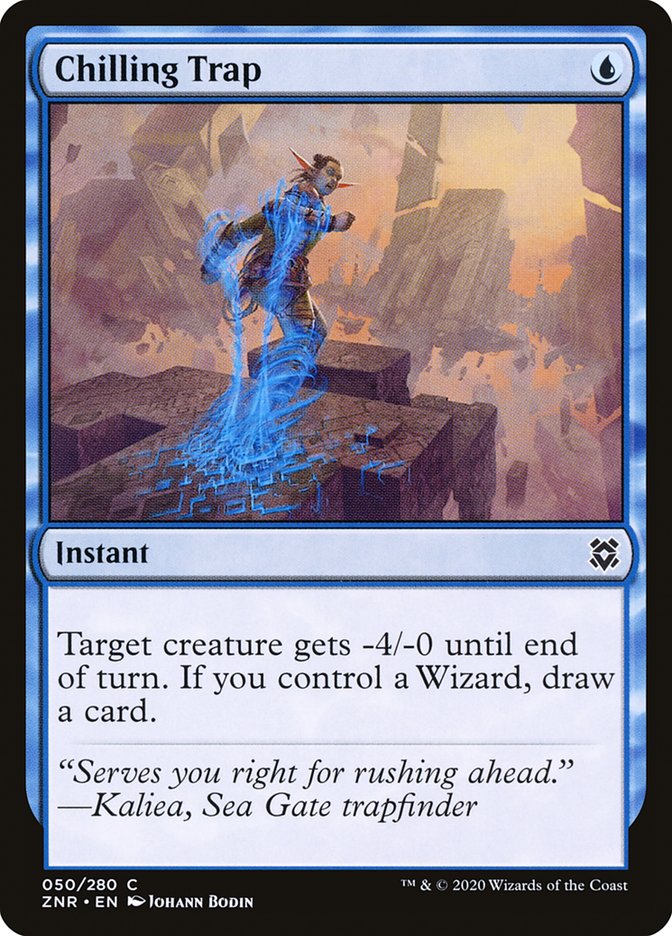 Chilling Trap [Zendikar Rising] | North Game Den