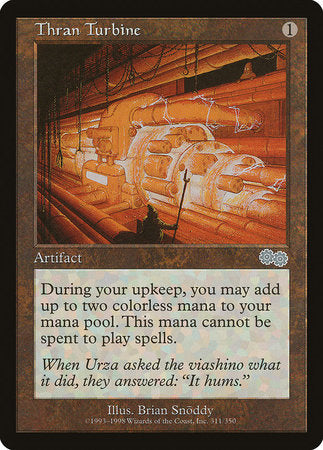 Thran Turbine [Urza's Saga] | North Game Den