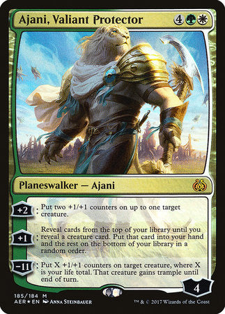 Ajani, Valiant Protector [Aether Revolt] | North Game Den