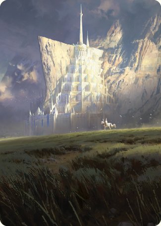 Minas Tirith Art Card [The Lord of the Rings: Tales of Middle-earth Art Series] | North Game Den