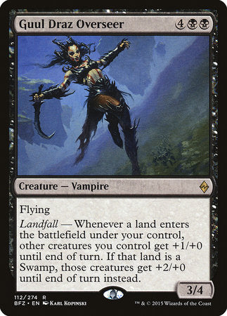 Guul Draz Overseer [Battle for Zendikar] | North Game Den