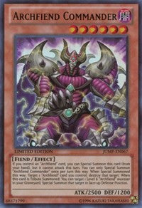 Archfiend Commander [JUMP-EN067] Ultra Rare | North Game Den