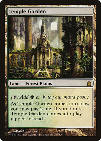 Temple Garden [Ravnica: City of Guilds] | North Game Den