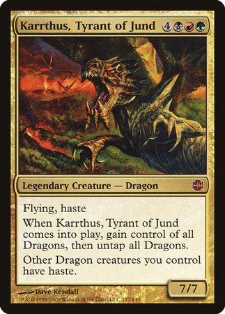 Karrthus, Tyrant of Jund [Alara Reborn] | North Game Den