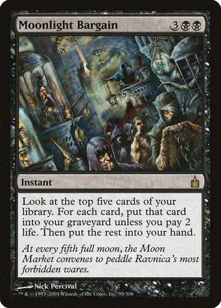 Moonlight Bargain [Ravnica: City of Guilds] | North Game Den