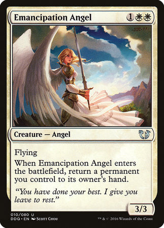 Emancipation Angel [Duel Decks: Blessed vs. Cursed] | North Game Den