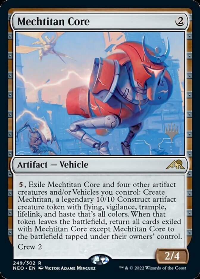Mechtitan Core (Promo Pack) [Kamigawa: Neon Dynasty Promos] | North Game Den