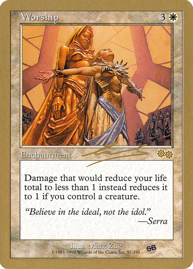 Worship (Nicolas Labarre) (SB) [World Championship Decks 2000] | North Game Den