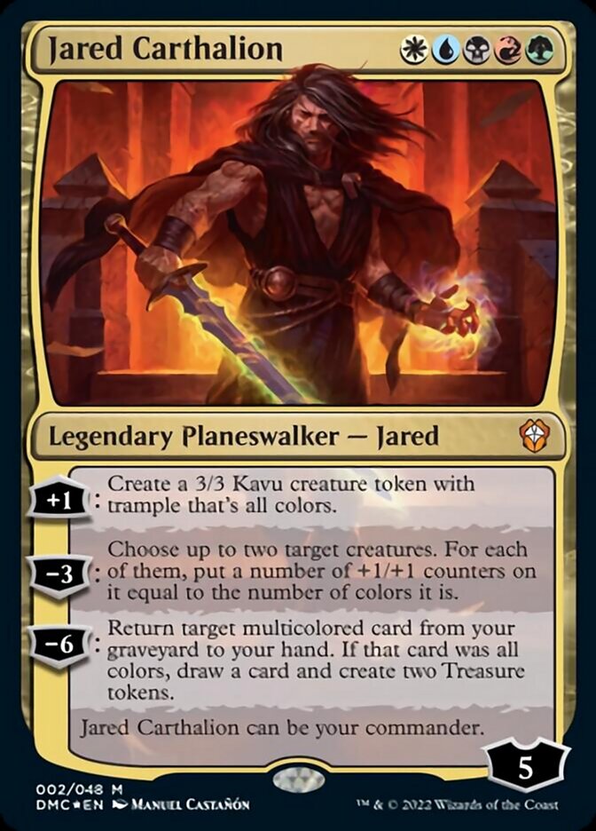 Jared Carthalion [Dominaria United Commander] | North Game Den