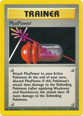 PlusPower (84/102) [Base Set Unlimited] | North Game Den