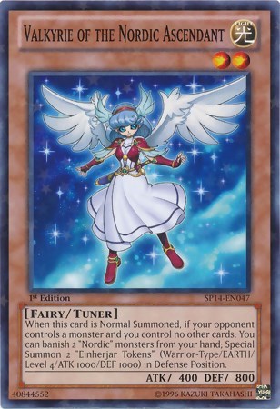 Valkyrie of the Nordic Ascendant [SP14-EN047] Starfoil Rare | North Game Den