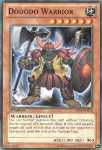 Dododo Warrior [SP14-EN018] Common | North Game Den