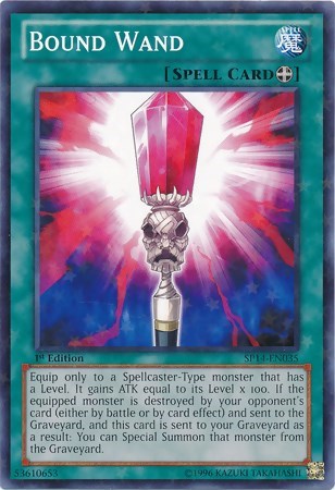 Bound Wand [SP14-EN035] Starfoil Rare | North Game Den