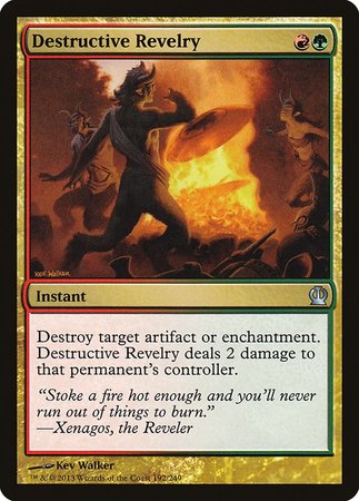 Destructive Revelry [Theros] | North Game Den