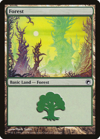 Forest (248) [Scars of Mirrodin] | North Game Den