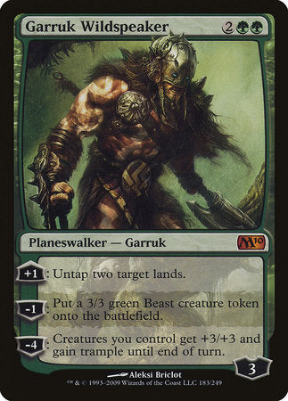 Garruk Wildspeaker [Magic 2010] | North Game Den