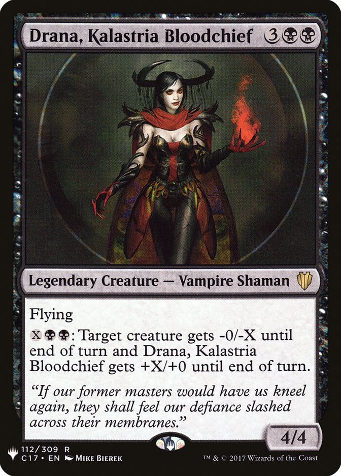 Drana, Kalastria Bloodchief [Mystery Booster] | North Game Den