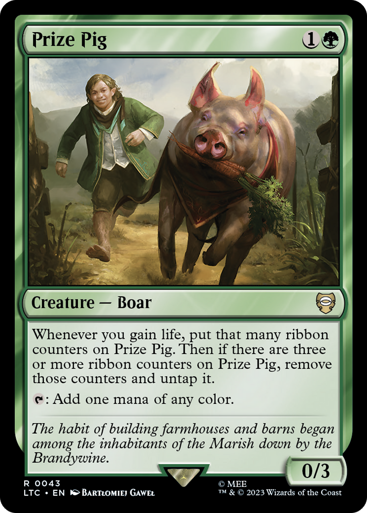 Prize Pig [The Lord of the Rings: Tales of Middle-Earth Commander] | North Game Den