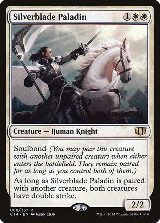 Silverblade Paladin [Commander 2014] | North Game Den