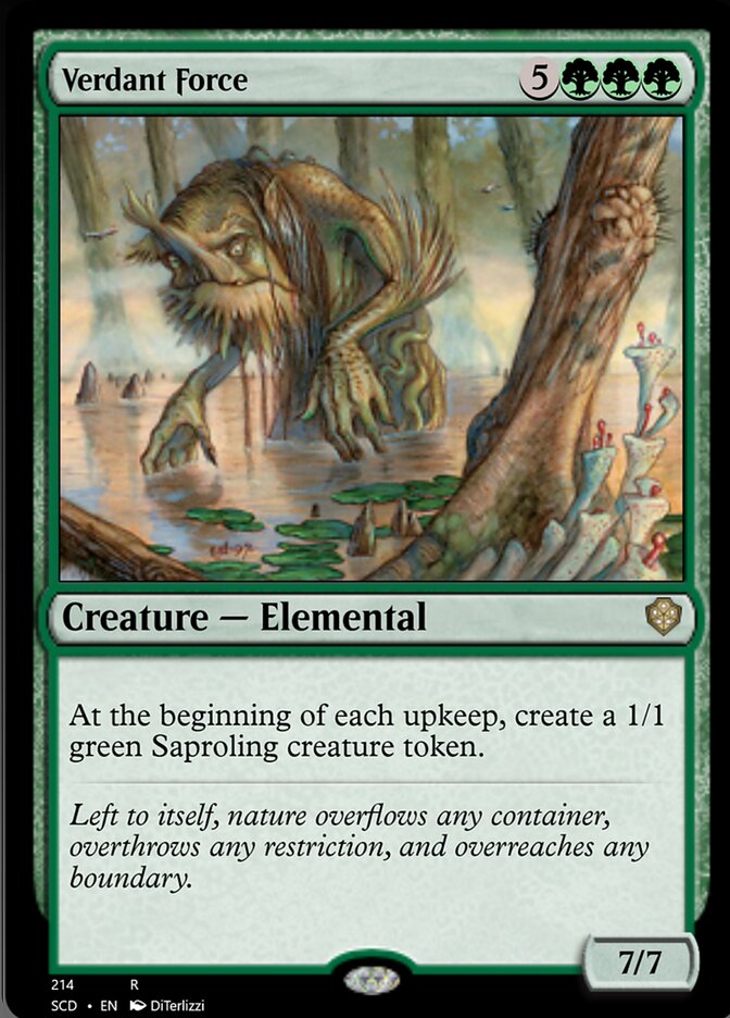 Verdant Force [Starter Commander Decks] | North Game Den