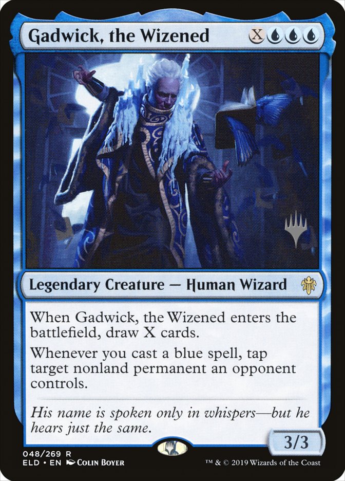 Gadwick, the Wizened (Promo Pack) [Throne of Eldraine Promos] | North Game Den