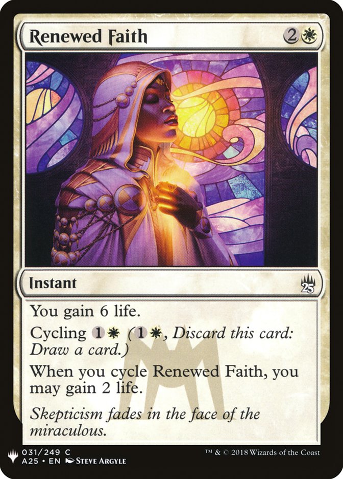 Renewed Faith [Mystery Booster] | North Game Den