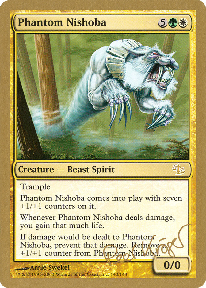 Phantom Nishoba (Peer Kroger) [World Championship Decks 2003] | North Game Den