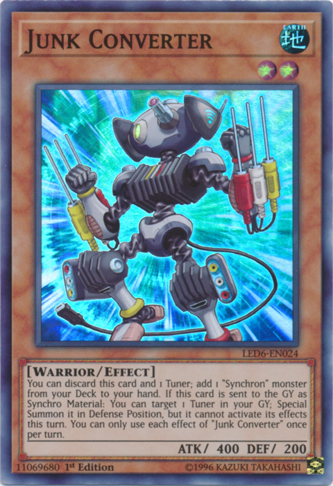 Junk Converter [LED6-EN024] Super Rare | North Game Den