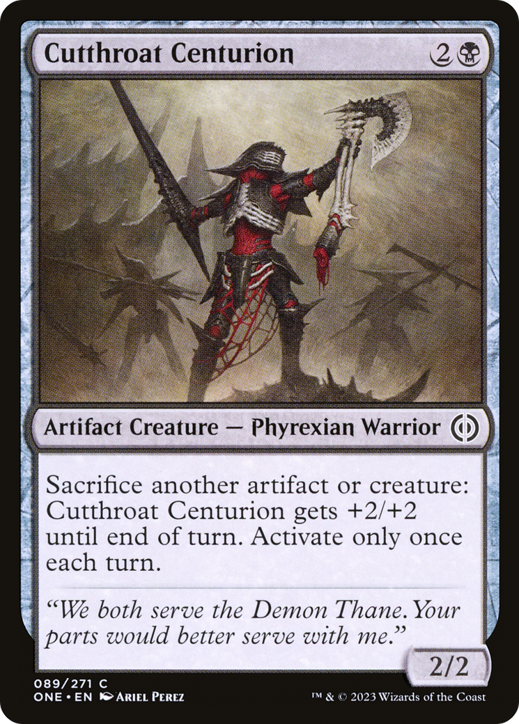 Cutthroat Centurion [Phyrexia: All Will Be One] | North Game Den