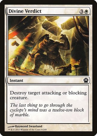 Divine Verdict [Theros] | North Game Den