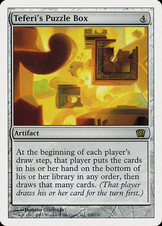 Teferi's Puzzle Box [Eighth Edition] | North Game Den