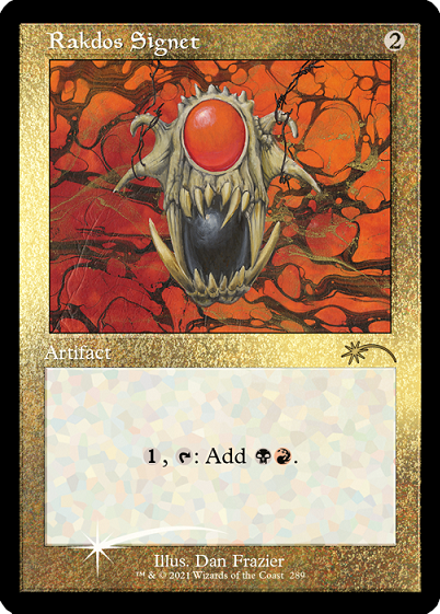 Rakdos Signet (Retro) (Foil Etched) [Secret Lair Drop Series] | North Game Den