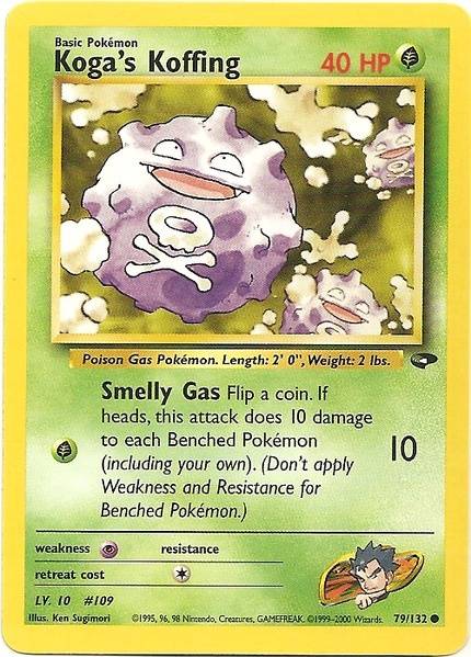 Koga's Koffing (79/132) [Gym Challenge Unlimited] | North Game Den