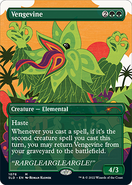 Vengevine (Borderless) [Secret Lair Drop Series] | North Game Den