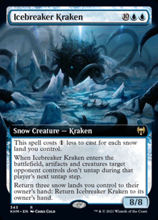 Icebreaker Kraken (Extended Art) [Kaldheim] | North Game Den