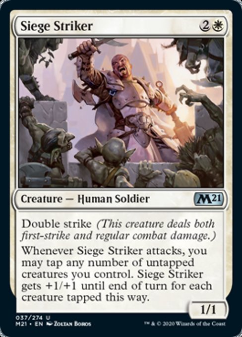 Siege Striker [Core Set 2021] | North Game Den